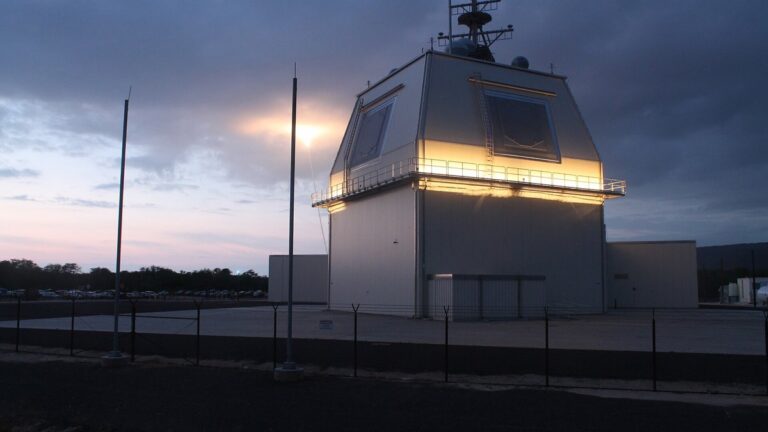 An SM-3 Block IB interceptor launches from the Aegis Ashore test site in Hawaii