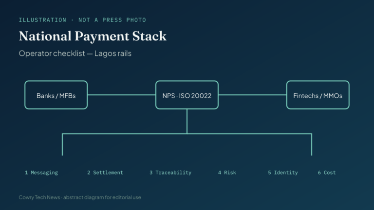 Illustration: Nigeria National Payment Stack operator checklist